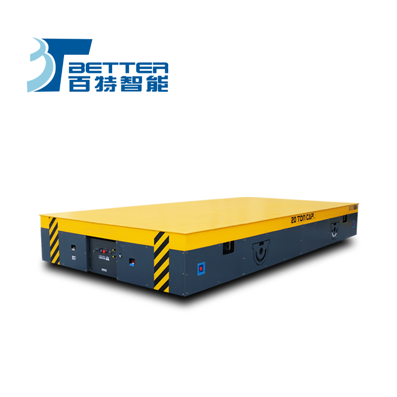 百特小型15噸無軌電動平板車(2)